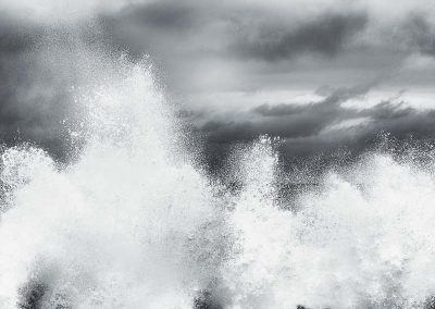 Breaking waves photo