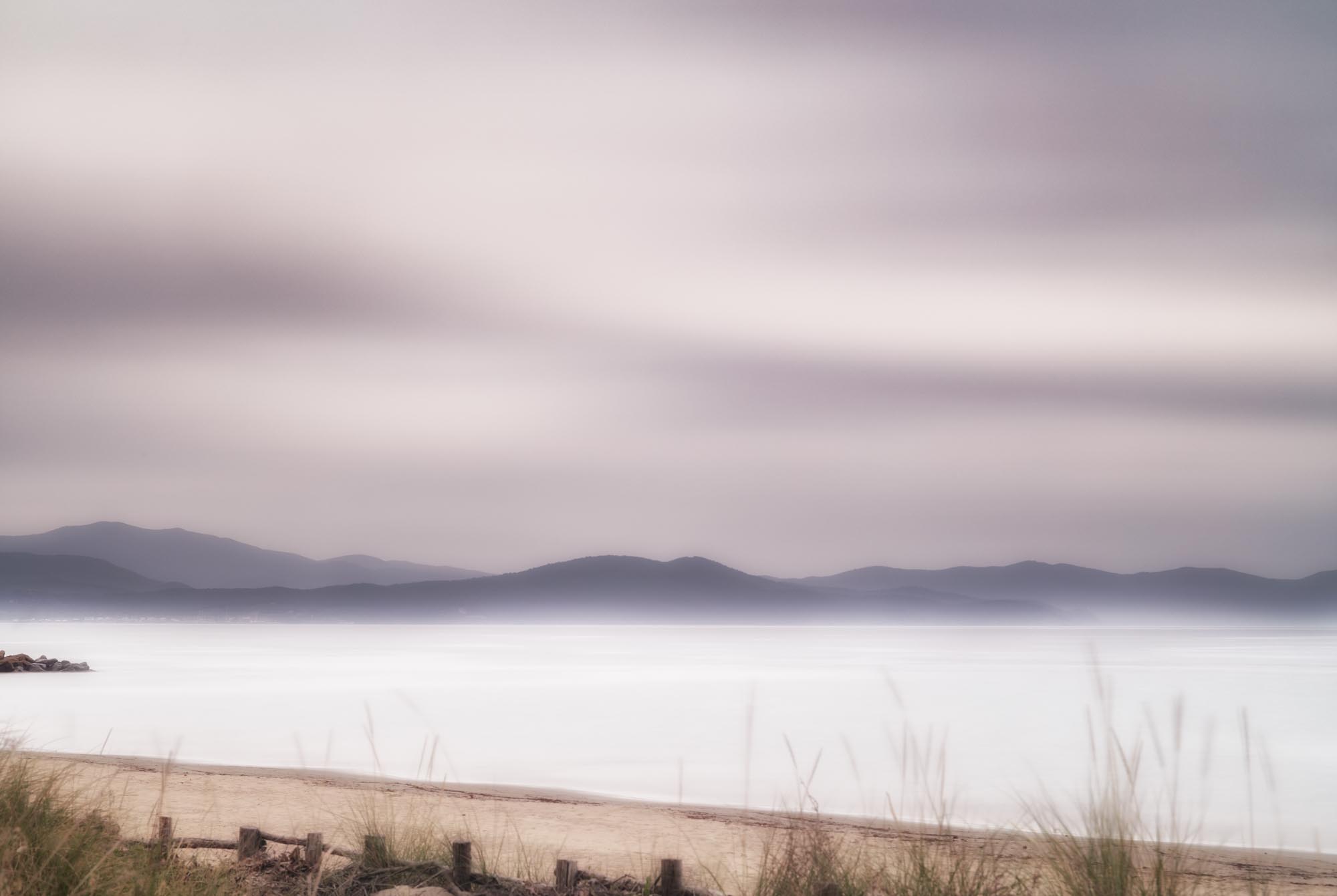 Maremma coast at dawn