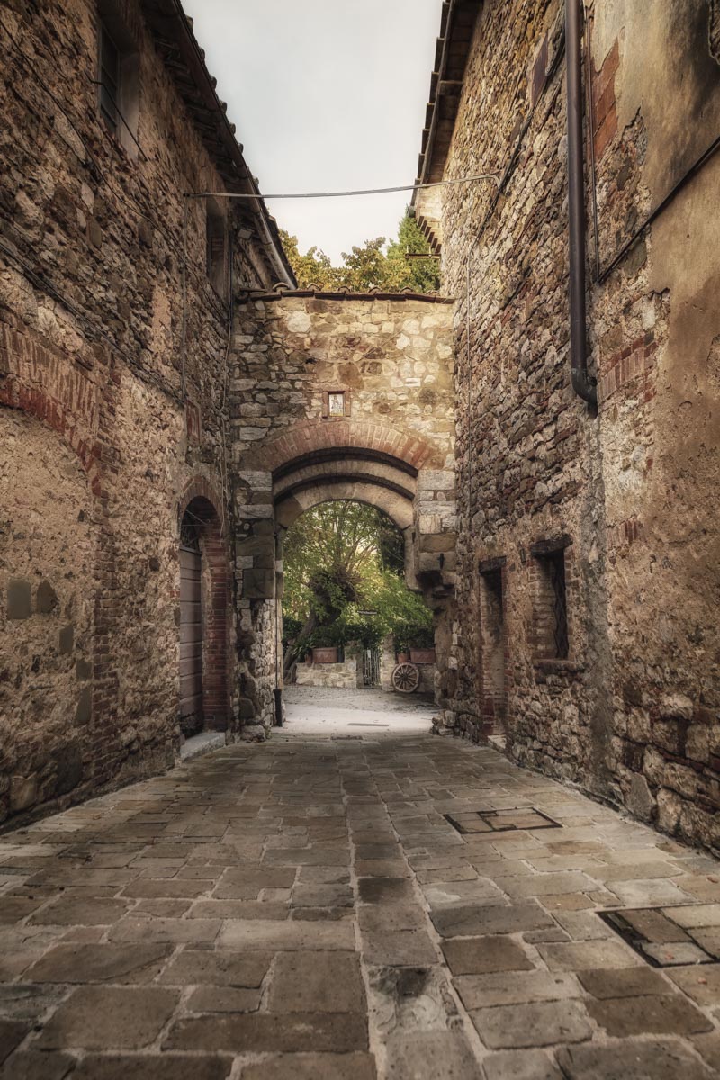 Medieval Chianti village